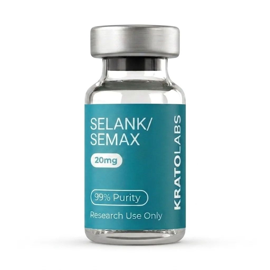 Selank + Semax 20mg vial