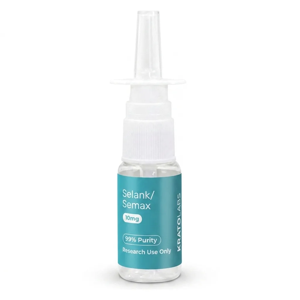 Selank + Semax Spray 10mg vial