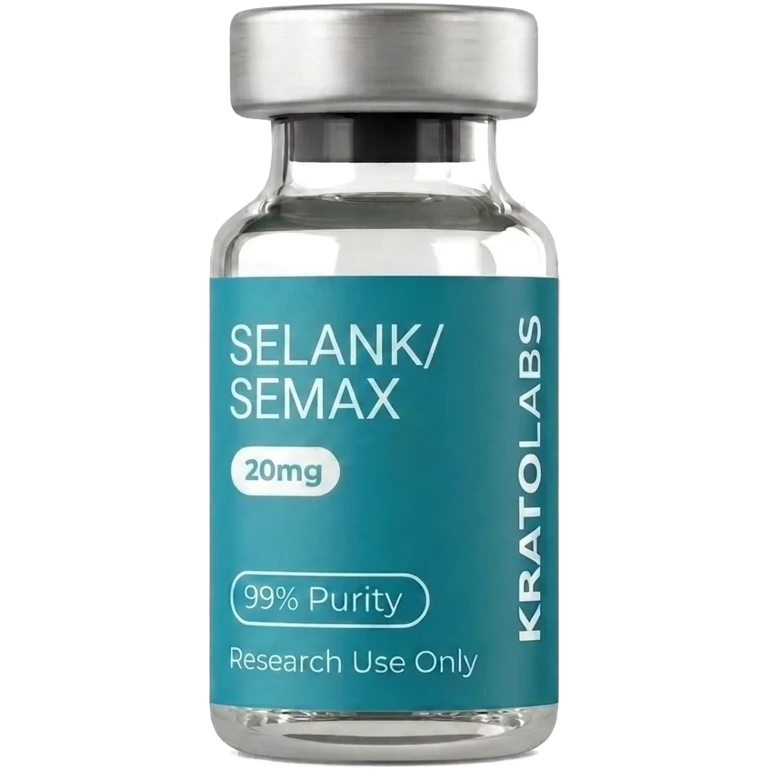 Selank + Semax 20mg vial